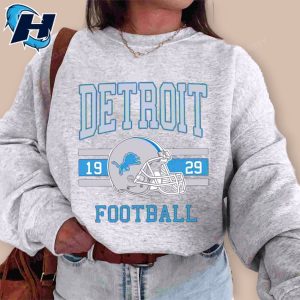 Detroit Lions Football Vintage Crewneck Sweatshirt