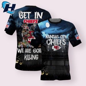 Horror Movie Character We Are Going Killing Chiefs Vintage Shirt