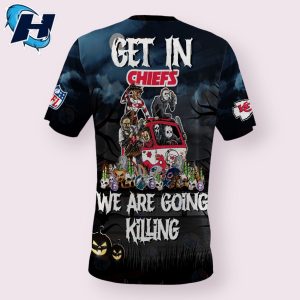 Horror Movie Character We Are Going Killing Chiefs Vintage Shirt 3