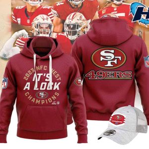 Its A Lock 2023 NFC West Champions SF 49ers 3D Hoodie 1