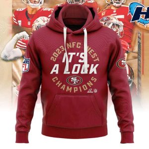It’s A Lock 2023 NFC West Champions SF 49ers 3D Hoodie