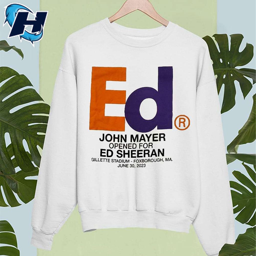 John Mayer Ed Sheeran Shirt