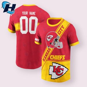 Kc Chiefs Custom Name And Number T-Shirt