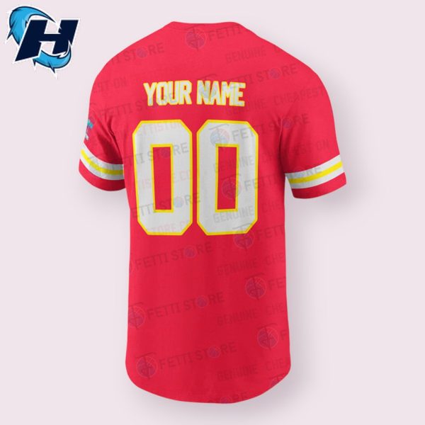 Personalized Chiefs Shirt Custom Name And Number T-Shirt