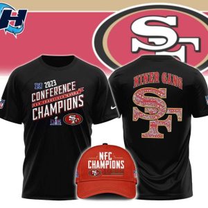 SF 49ers 2023 NFC CHAMPIONS Niner Gang Shirt 1