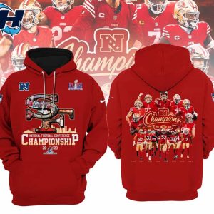 SF 49ers 2023 NFC Champions Limited Edition Shirt