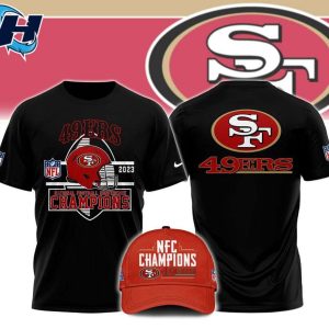 SF 49ers 2023 National Football Conference CHAMPIONS Shirt 1