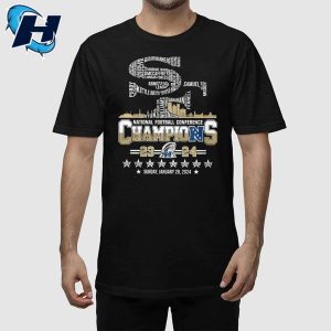 SF 49ers 2024 NFC CHAMPIONShip Two Sided Shirt 2