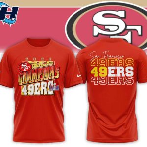 SF 49ers NFC CHAMPIONS Super Bowl 2024 Shirt 1