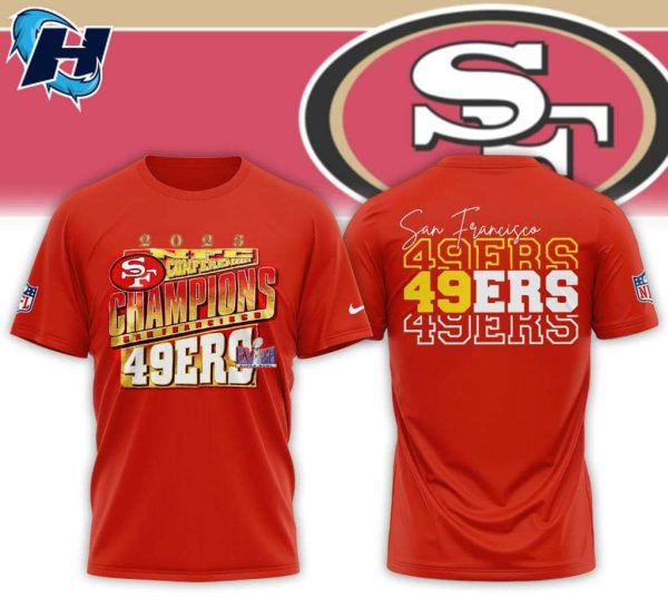 SF 49ers NFC CHAMPIONS Super Bowl 2024 Shirt