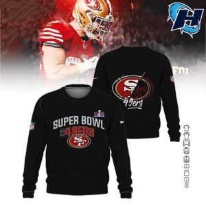 SF 49ers Super Bowl LVIII 2024 All Over Printed Hoodie 3
