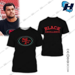 San Francisco 49ers Black Excellence Hoodie 2