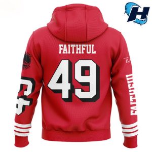 San Francisco 49ers Do It For The Bay Faithful 3D Hoodie 3