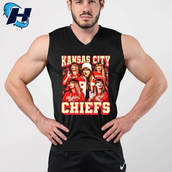 Taylor KC Chiefs Super Bowl 2024 Gifts For Football Fans Retro Shirt