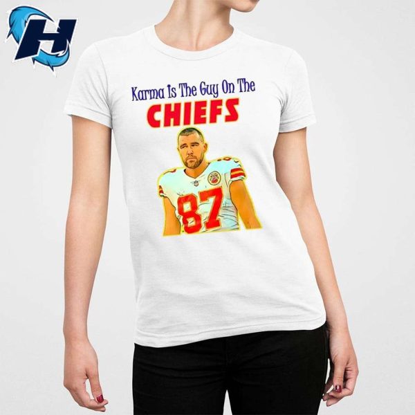 Travis Kelce Karma Is The Guy On The Chiefs Vintage Shirt