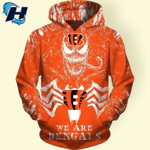 We Are Bengals Orange Venom Hoodie