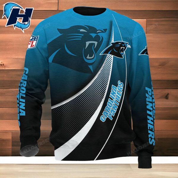Panthers Nfl Football Logo Hoodie