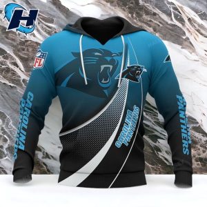 Sleek Carolina Panthers Team Spirit NFL Hoodie