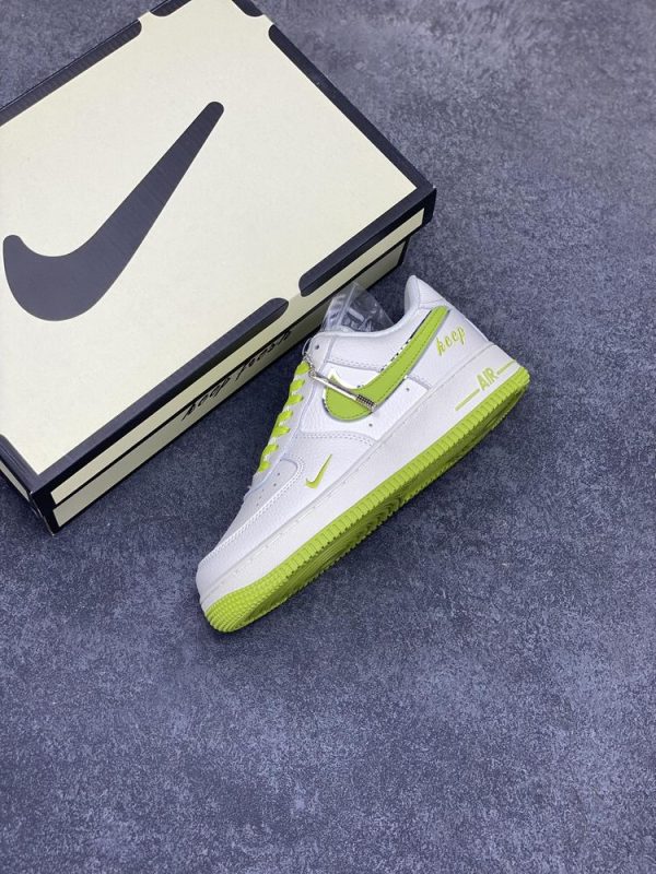 New Arrival AF 1 Low White Apple Green UN1635-888 AJ3121