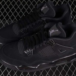 New Arrival AJ4 LJR CU1110-010 Retro Black Cat