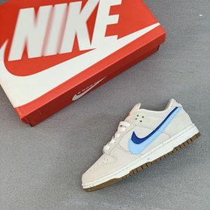 New Arrival Nike SB Dunk Low 85 Cream White Blue Black DD9457-106 AJ3143