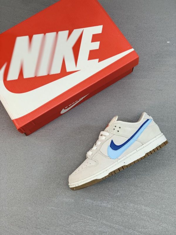 New Arrival Nike SB Dunk Low 85 Cream White Blue Black DD9457-106 AJ3143