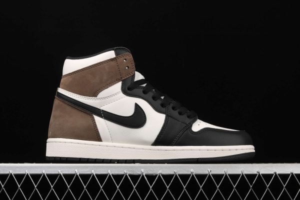 New Arrival AJ1 High 045 – 555088-105 Dark Mocha