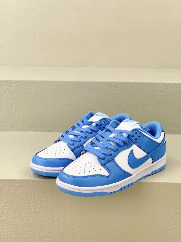 New Arrival Nike Dunk Low Ivory Hyper Royal FB1843-141 AJ3158_1