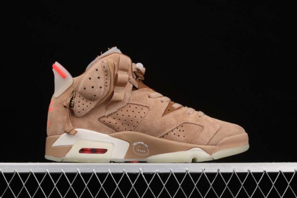 New Arrival AJ6 Travis Scott x AJ6 British Khaki DH0690-200