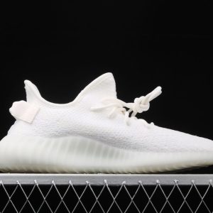 New Arrival Yeezy 350 V2 All White Real Boost Basf