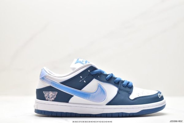 New Arrival Nike Dunk Low SE ‘Sashiko – Industrial Blue’ DV0834-101 AJ3174