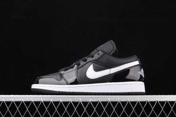 New Arrival AJ1 Low Black White 553560-002