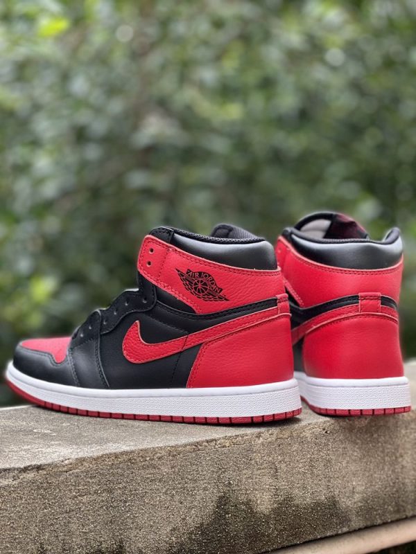 New Arrival AJ 1 High Og Retro Black Varsity Red AJ3234