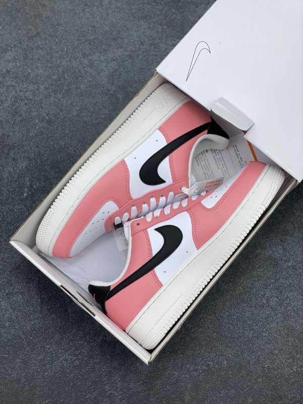 New Arrival AF 1 Coral Chalk Pink Brown FQ6850-621 AJ3122