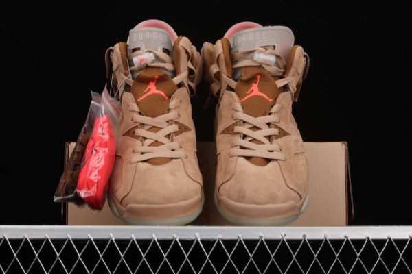 New Arrival AJ6 Travis Scott x AJ6 British Khaki DH0690-200