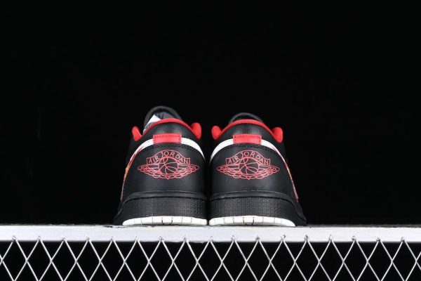 New Arrival AJ1 Low Flaming Swoosh FJ7073-010