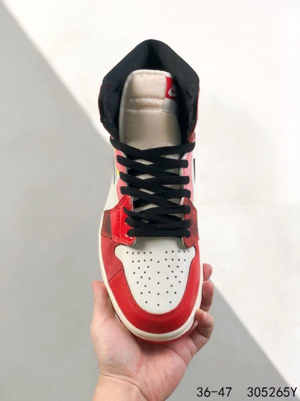 New Arrival AJ 1 High OG Spider-Man Across the Spider AJ3053