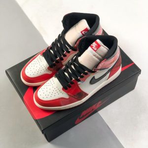 New Arrival AJ 1 High OG Spider-Man Across the Spider AJ3053