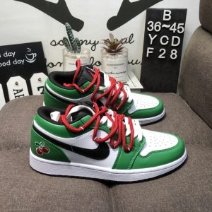 New Arrival AJ1 Low DC6991 200 Green AJ303127