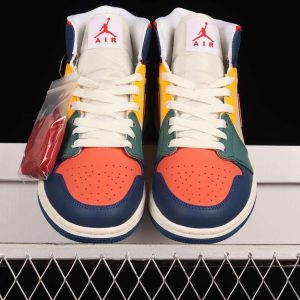 New Arrival AJ1 MID DN3738 400 Multi Color (2)