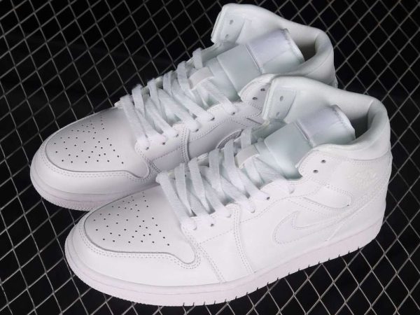 New Arrival AJ1 Mid DV0991-111 pure white