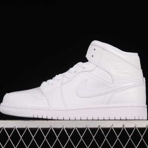 New Arrival AJ1 MID DV0991 111 Pure White (3)