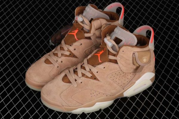 New Arrival AJ6 Travis Scott x AJ6 British Khaki DH0690-200