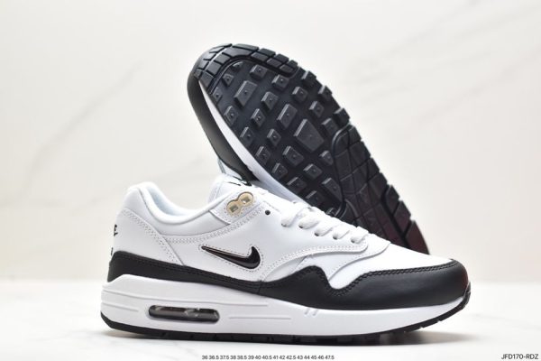 New Arrival Nike Air Max 1 Premium SC Jewel ‘Black Swoosh’ 918354-100 AJ3171