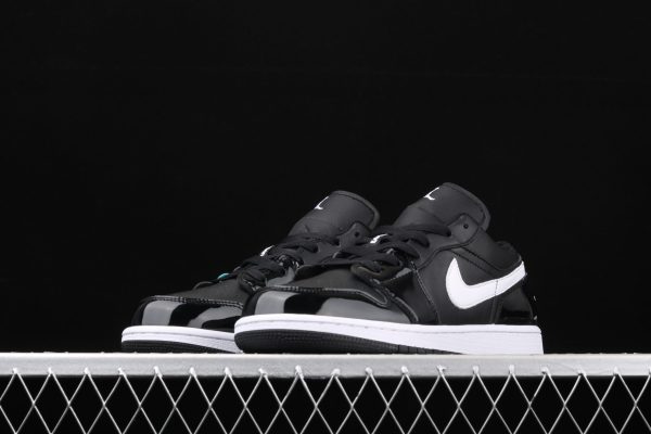 New Arrival AJ1 Low Black White 553560-002