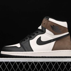 New Arrival AJ1 High 045 – 555088-105 Dark Mocha