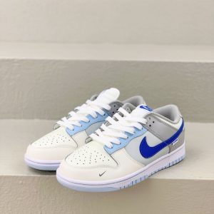 New Arrival Nike Dunk Low Ivory Hyper Royal FB1843-141 AJ3158_1