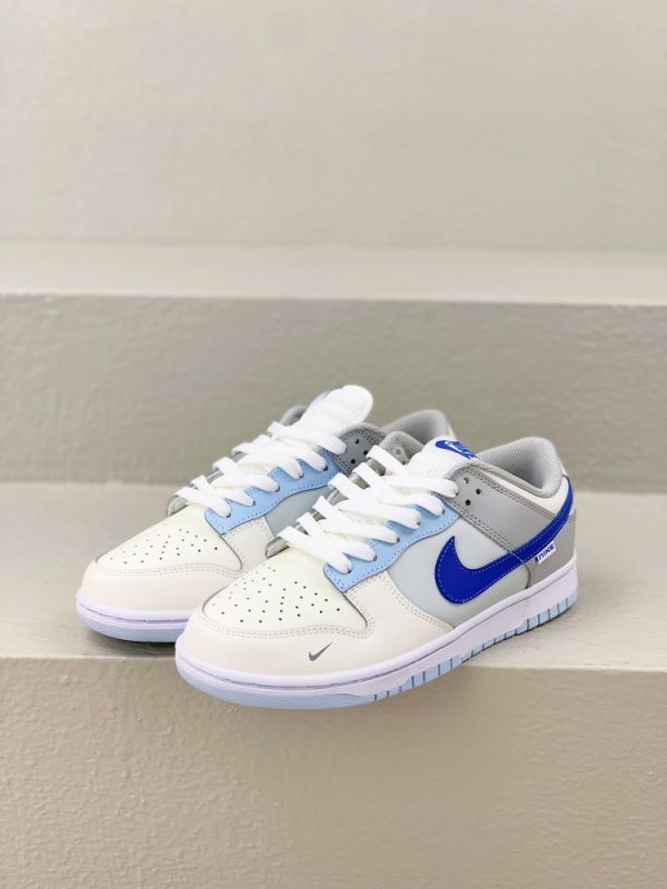 New Arrival Nike Dunk Low Ivory Hyper Royal FB1843-141 AJ3158_1