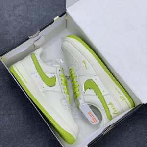 New Arrival AF 1 Low White Apple Green UN1635-888 AJ3121