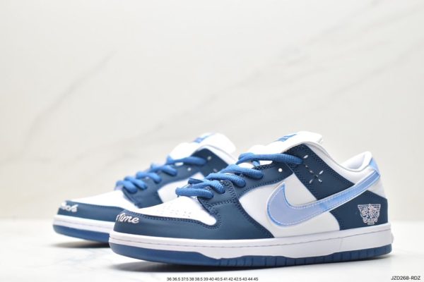 New Arrival Nike Dunk Low SE ‘Sashiko – Industrial Blue’ DV0834-101 AJ3174